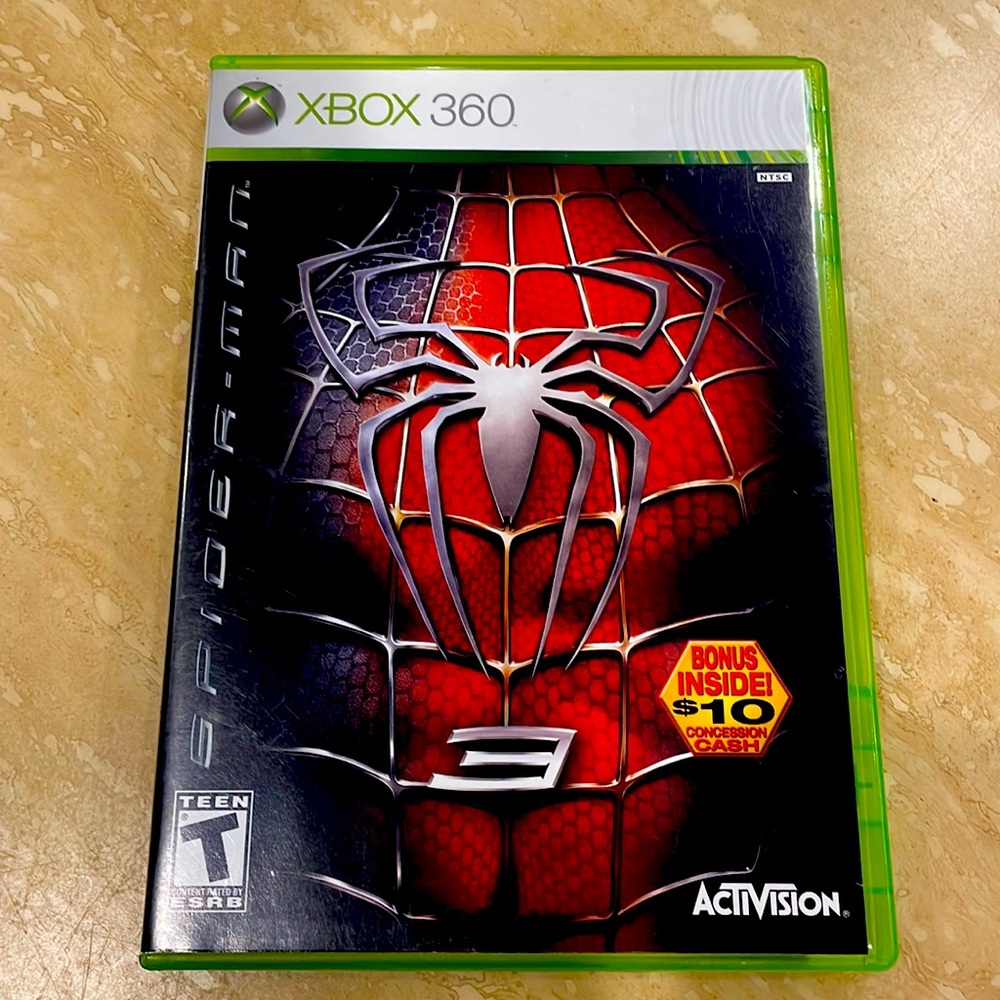 Spider-man 3 official movie game - XBOX 360